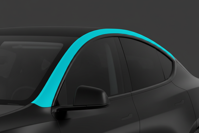 A to D Pillar Vinyl Wrap (Per)
