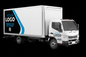 Box Truck Partial Wrap