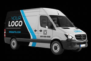 Sprinter Van Partial Wrap