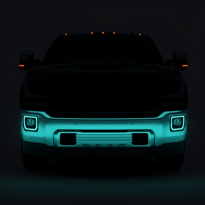 Full Chrome Front Bumper (Trucks)