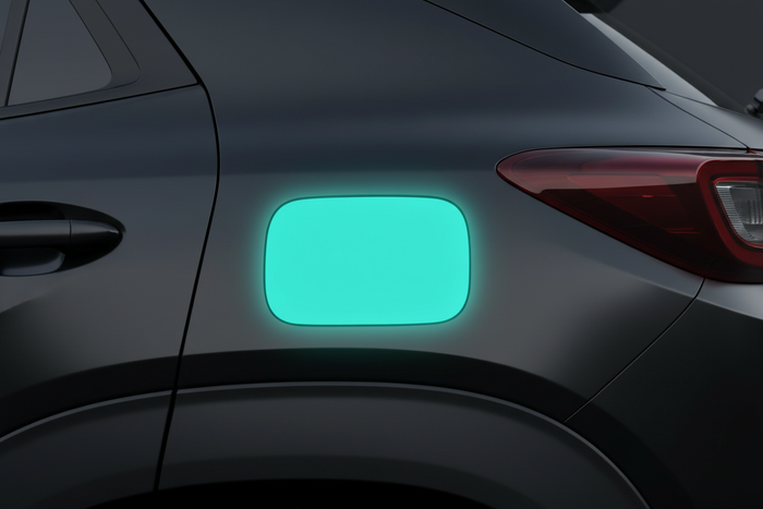 Fuel Door Vinyl Wrap