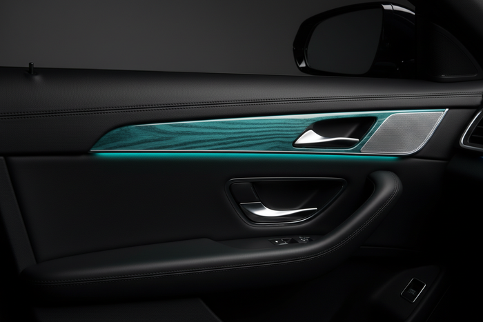 Interior Door Panel Trim Vinyl Wrap