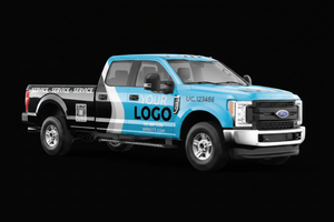 Pickup Truck Full Wrap