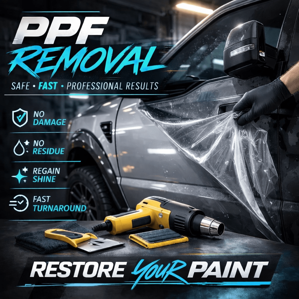 PPF Removal - Folsom Wrap & Detail | Car Wraps, Ceramic Coating & PPF in Folsom, CA Main image
