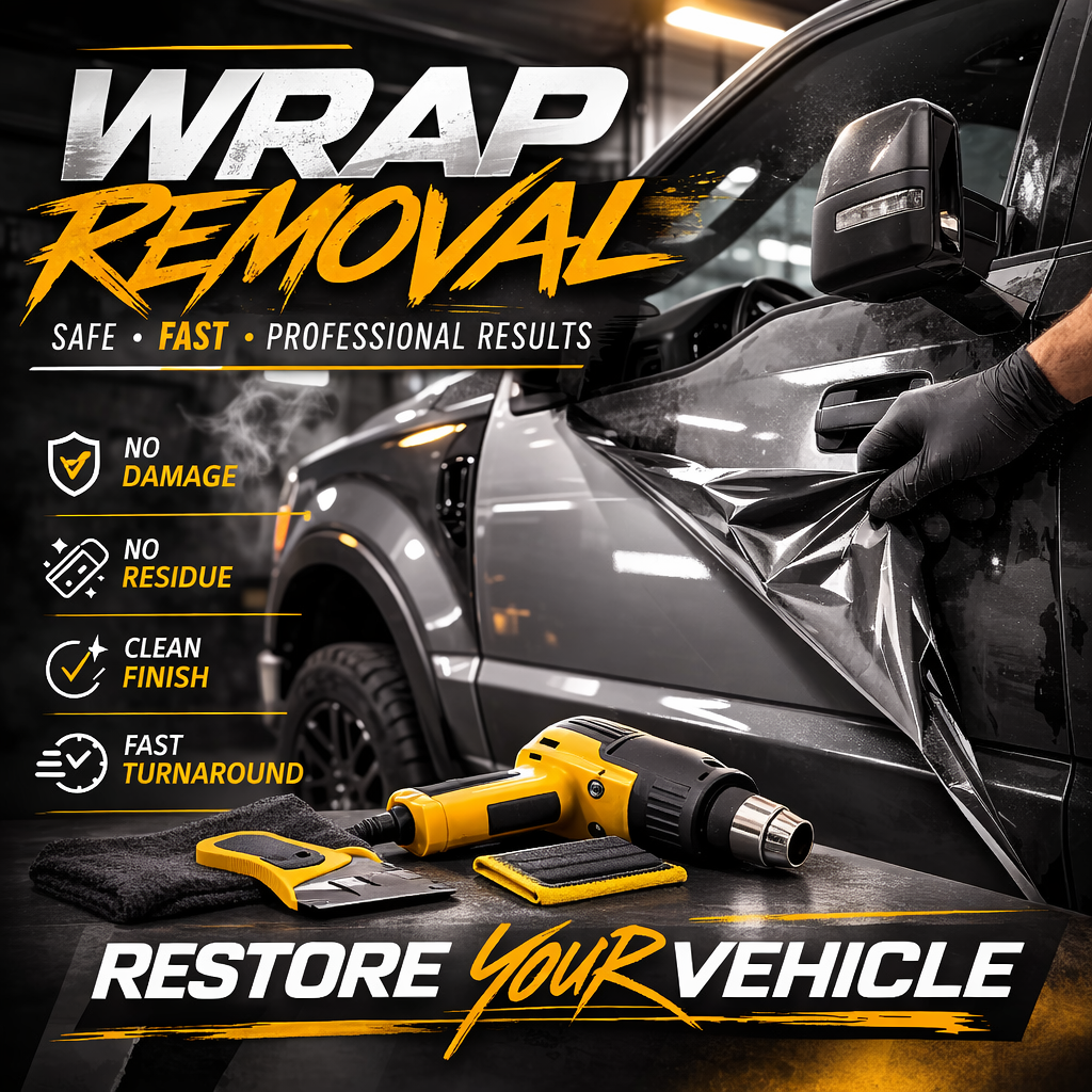 Severely Aged Vinyl Removal Main image
