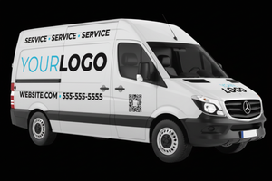 Sprinter Van Lettering/Decals Only