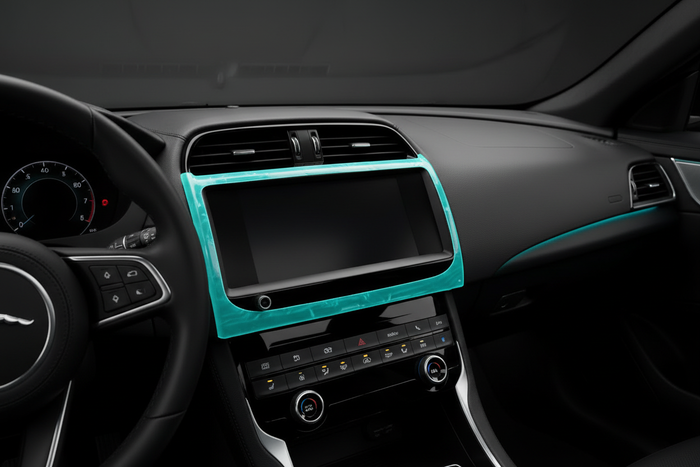 Touchscreen / Infotainment Bezel Vinyl Wrap
