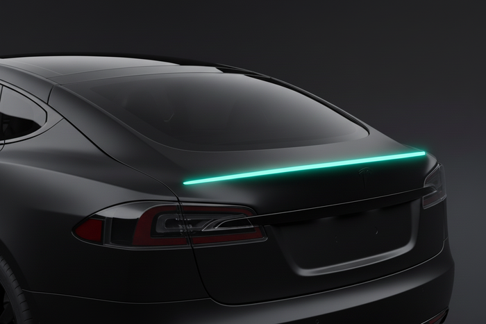 Trunk Lip Spoiler Vinyl Wrap